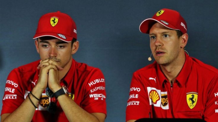 Leclerc és Vettel