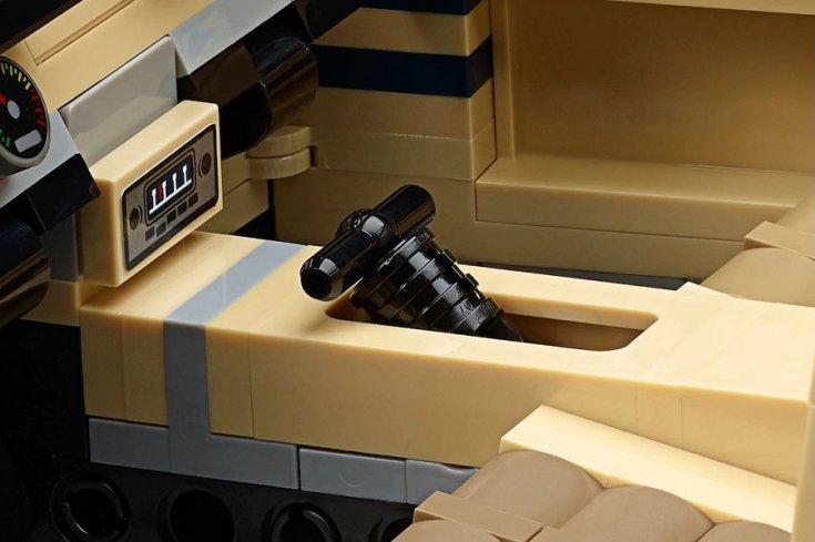 LEGO Ford Mustang Fastback belseje