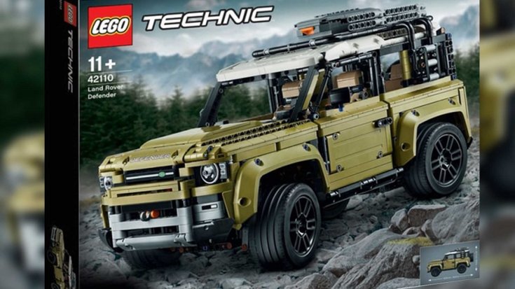 Land Rover Defender LEGO-s doboza