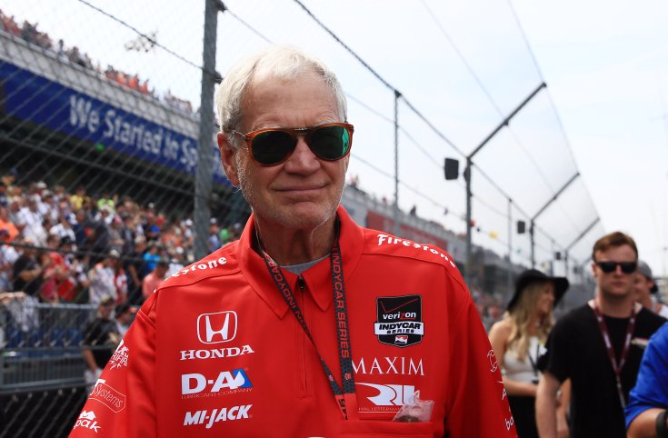 Letterman egy NASCAR versenyen