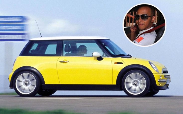 Lewis Hamilton Mini Cooper