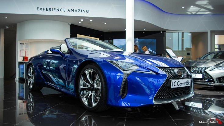 Lexus LC Convertible elölről