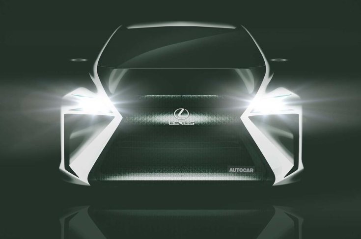 Lexus LF-SA koncepcióautó elölről