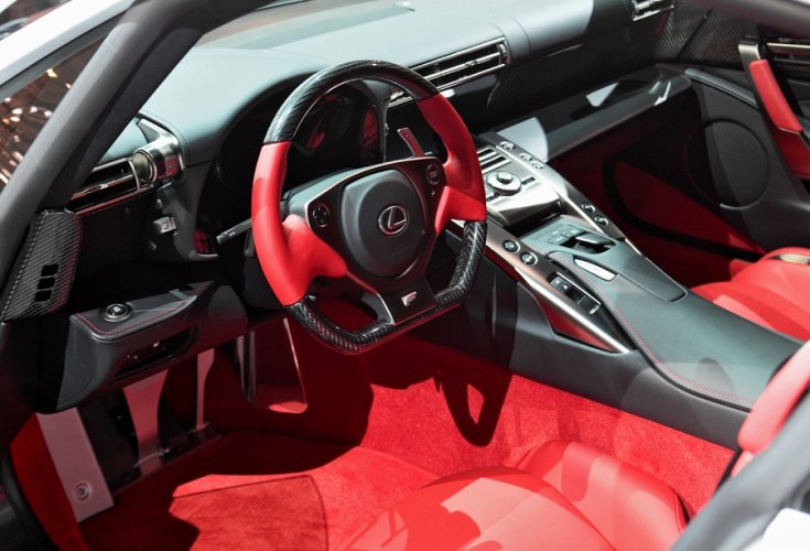 Lexus LFA belseje