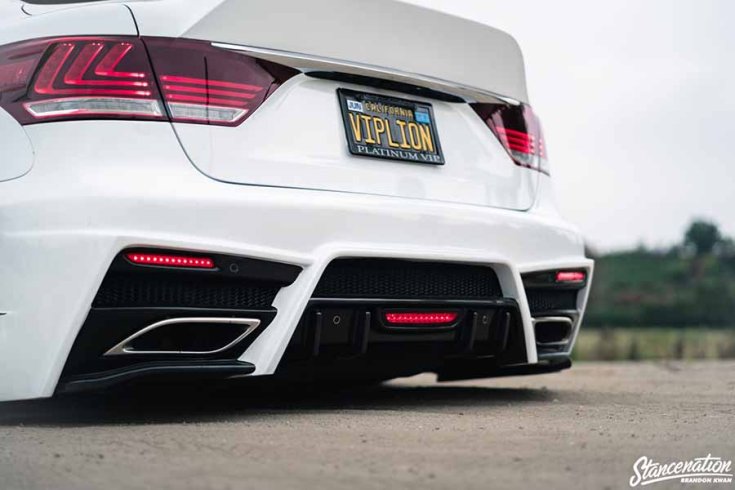 Lexus LS460 tuning hátulról