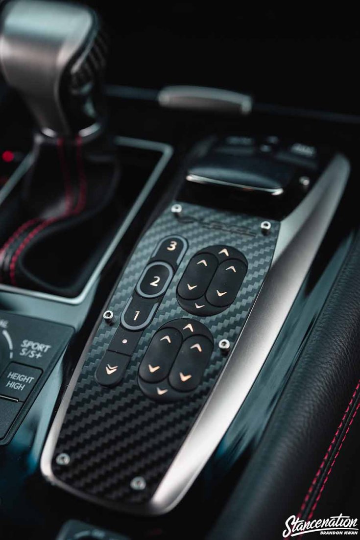 Lexus LS460 tuning középkonzol