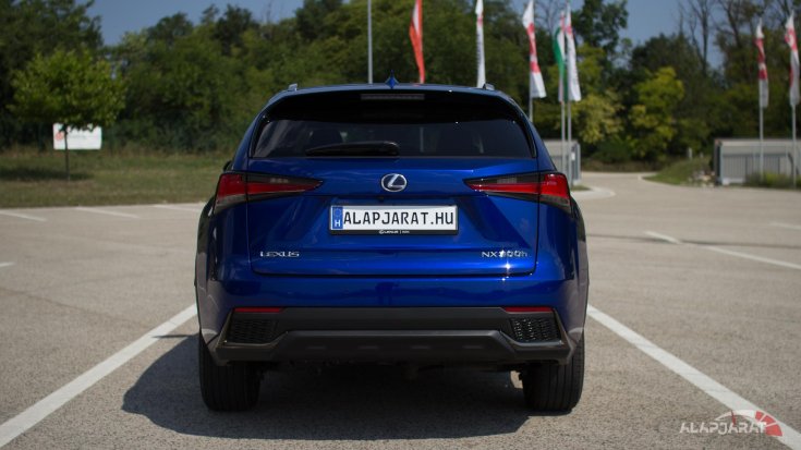 Lexus NX 300h - Teszt - Alapjárat