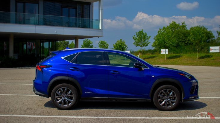 Lexus NX 300h - Teszt - Alapjárat