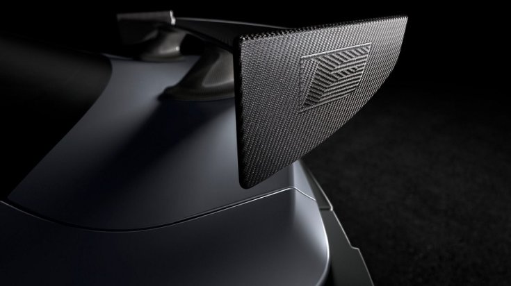 Lexus RC F Track Edition hátsó szárny