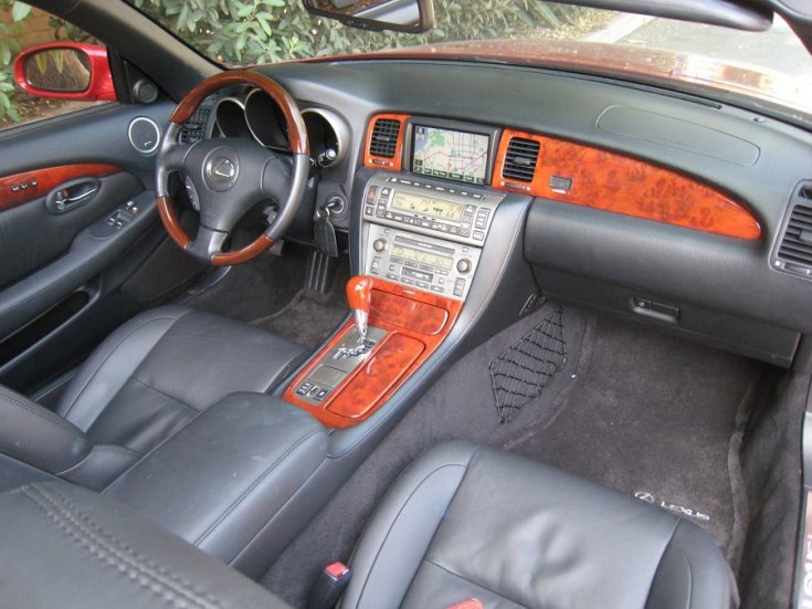 Lexus SC430 belső
