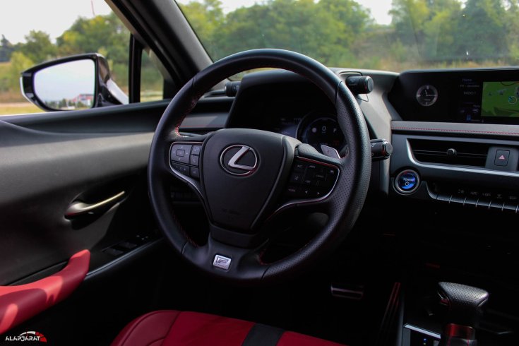 Lexus UX 250h teszt Alapjárat