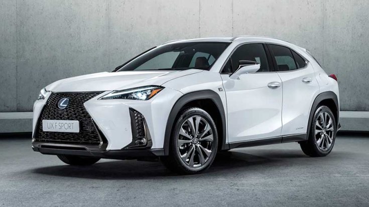 Lexus UX SUV elölről
