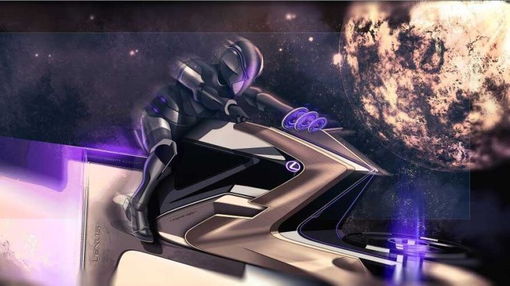 Lexus Zero Gravity Motorcycle