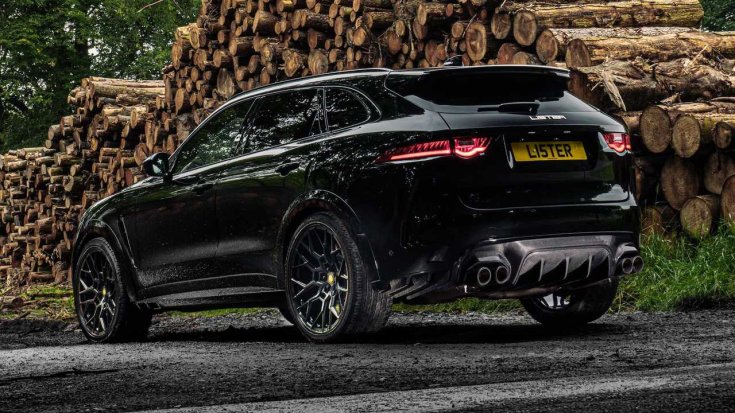 Lister Stealth SUV hátulról
