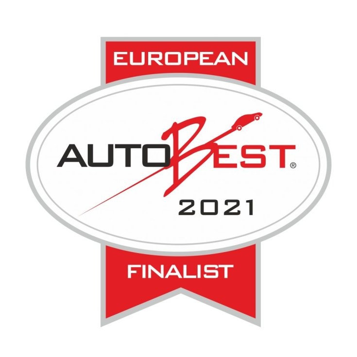 Európa Legjobb Autóvétele 2021” logó