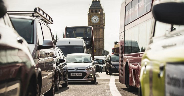 Londoni autóforgalom