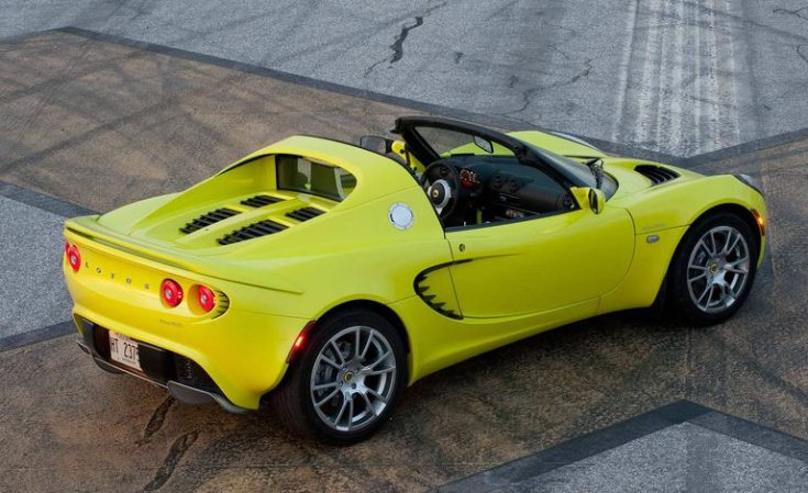 Lotus Elis fentről