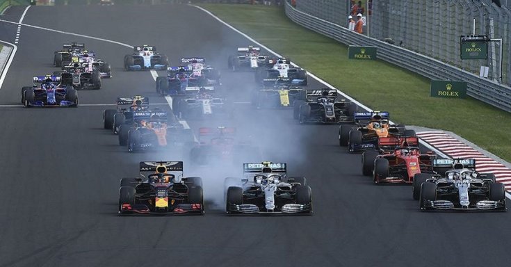 2019-es F1-es Magyar Nagydíj, a rajt