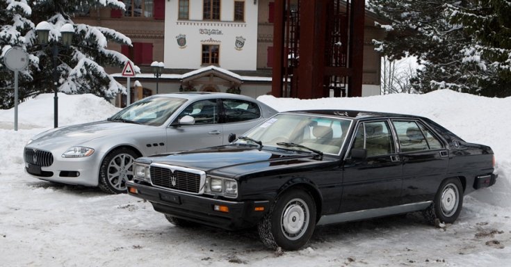Maserati Quattroporte harmadik és ötödik generációja