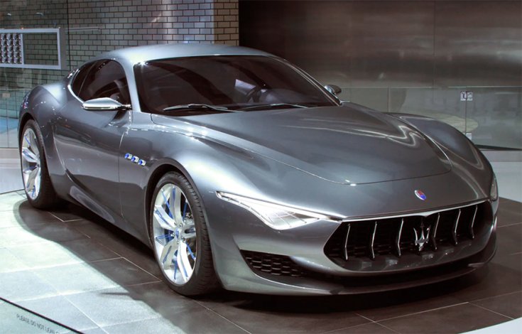 Maserati GranTurismo egy kiállításon