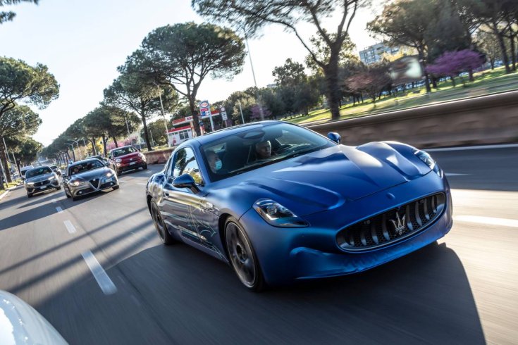 A full elektromos Maserati GranTurismo Folgore prototípusa