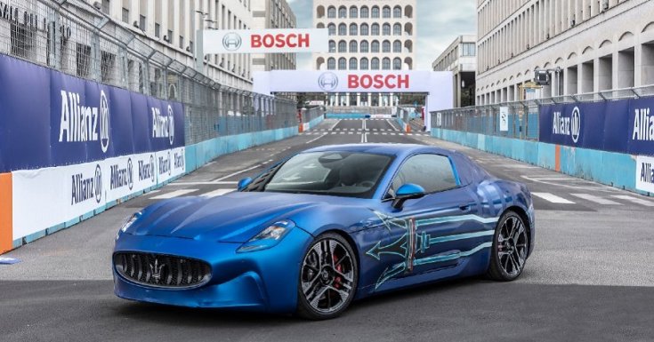 A full elektromos Maserati GranTurismo Folgore prototípusa