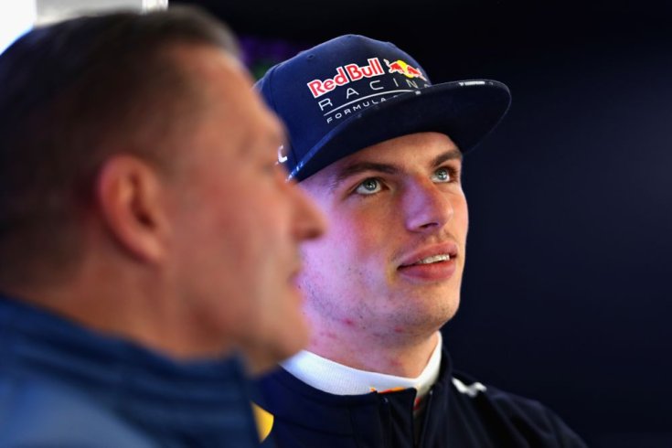 Jos és Max Verstappen