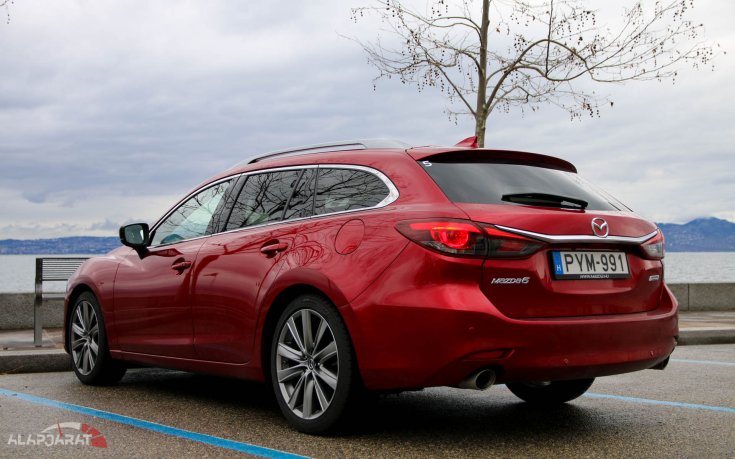 Mazda 6 Sportkombi Teszt - Alapjárat