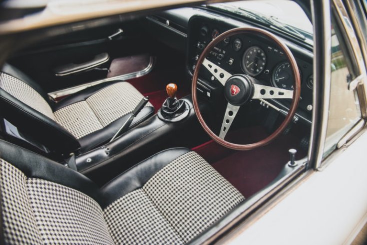 1967-es Mazda Cosmo Sport 110S modell belső tere