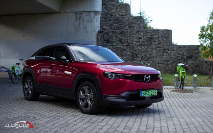 Mazda MX-30 teszt Alapjárat