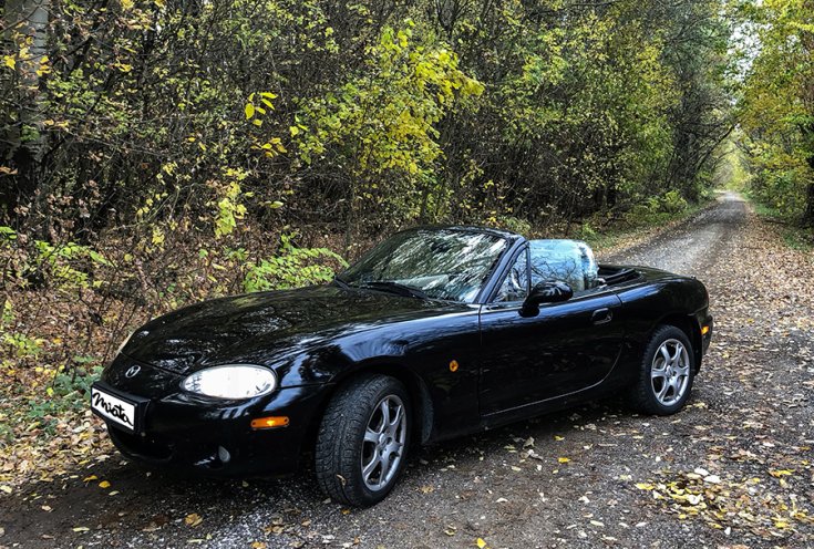 Jobban fest Zsolti MX-5-je, mint új korában