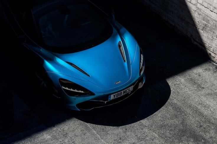 McLaren 720S Spider eleje