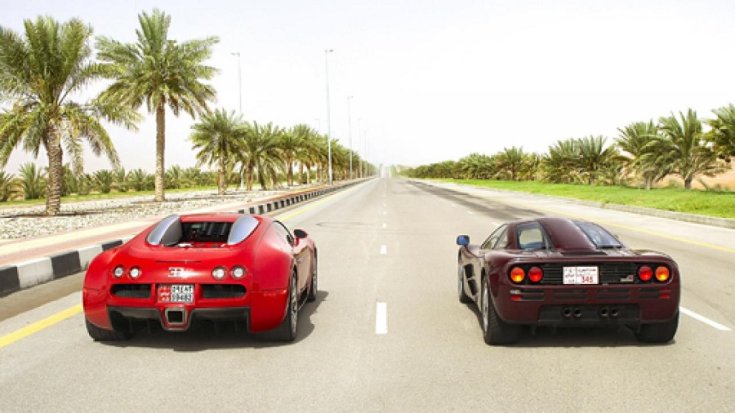 McLaren F1 és Bugatti Veyron