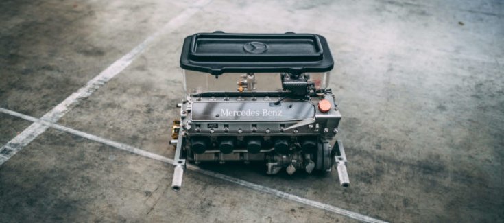 F1-es Mercedes-motor