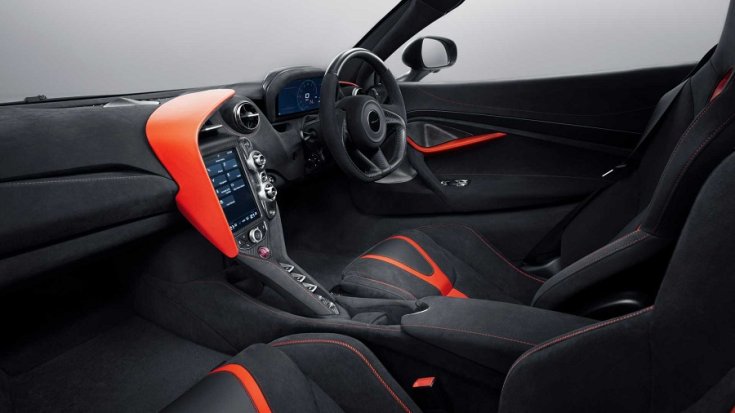 McLaren 720S MSO kivitel belseje