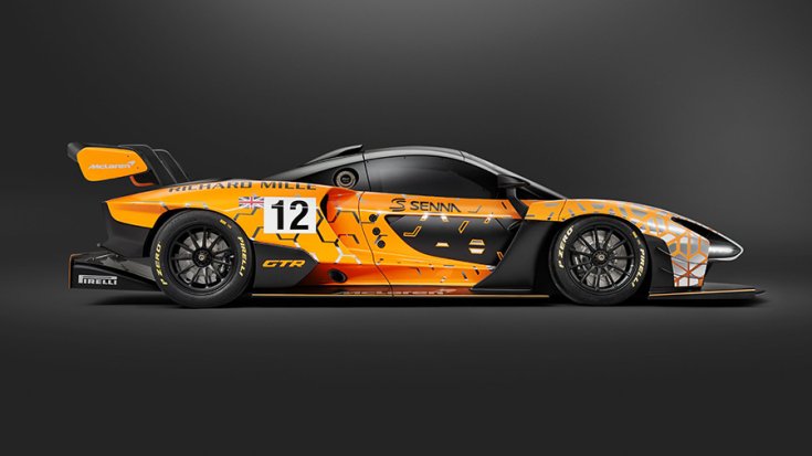 Oldalról is sportos a McLaren Senna GTR