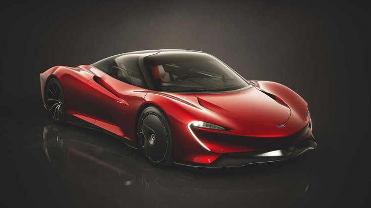 McLaren Speedtail Hyper GT Dynamic látványterv kívülről