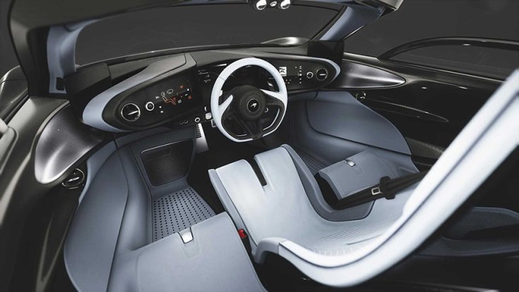 McLaren Speedtail koncepció Urbane kiadás beltér