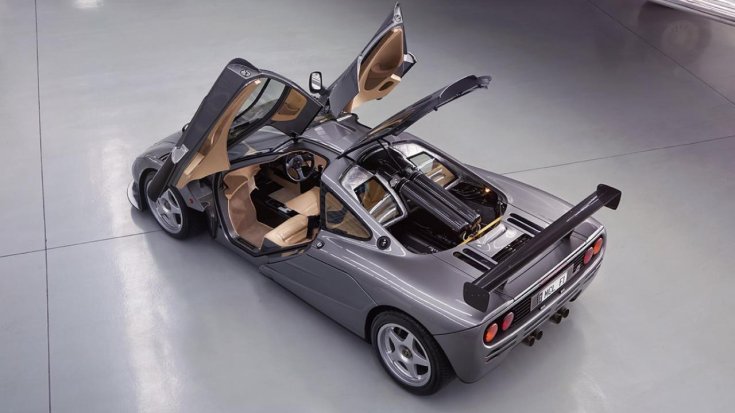 McLaren F1 felülről