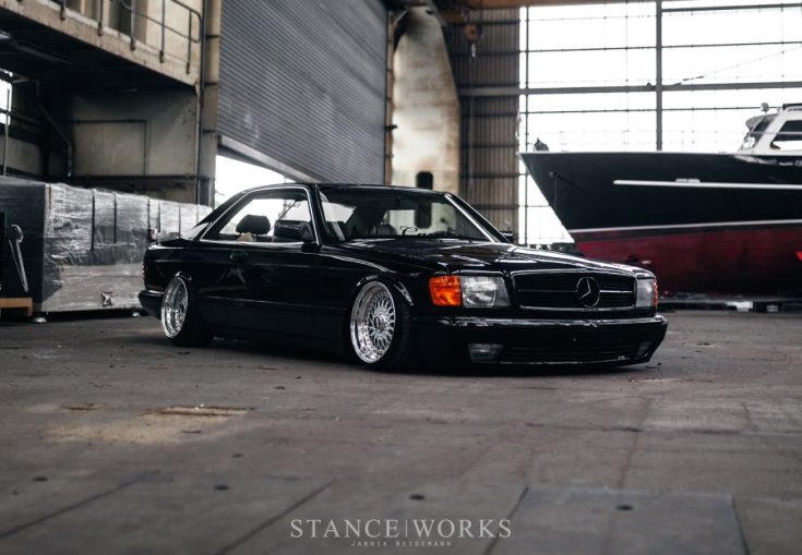 Mercedes 560 SEC tuning
