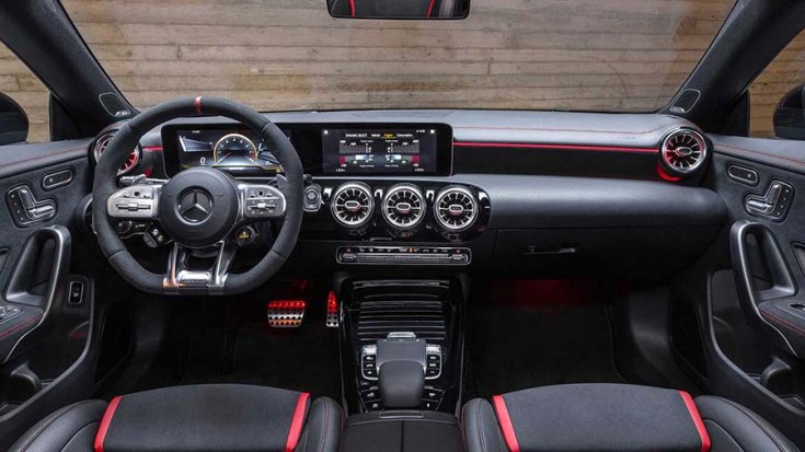 2020-as Mercedes-AMG CLA 45 Shooting Brake beltere