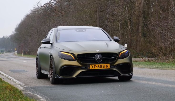 Mercedes-AMG E63S 4Matic+ elölről