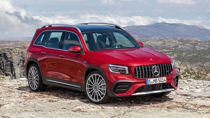 Mercedes-AMG GLB35 elölről