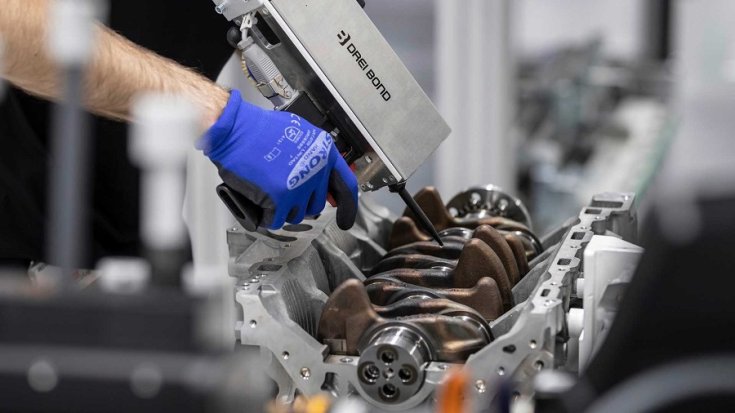 Mercedes M139 motor összeszerelése