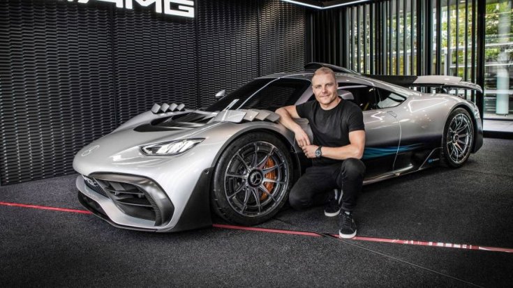 Mercedes-AMG Project One és Valtteri Bottas