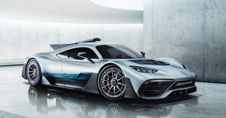 Mercedes-AMG Project One tesztelés közben a Millbrook Proving Groundon