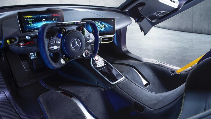 A Mercedes-AMG Project One beltere