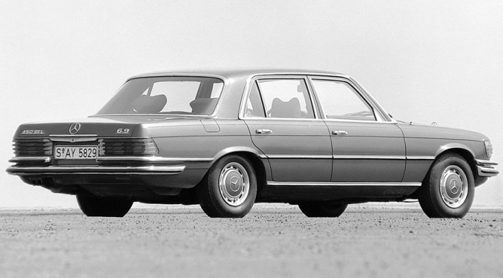 Mercedes 450SEL 6.9 csúcsváltozat