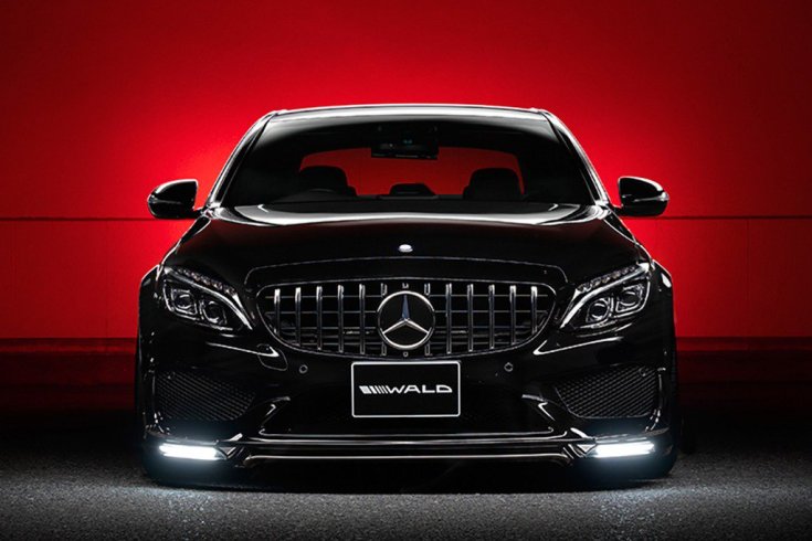 Wald-tuning Mercedes-Benz C-osztály eleje
