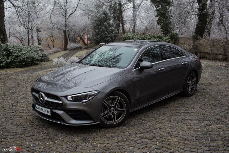 Mercedes CLA 200 teszt alapjárat